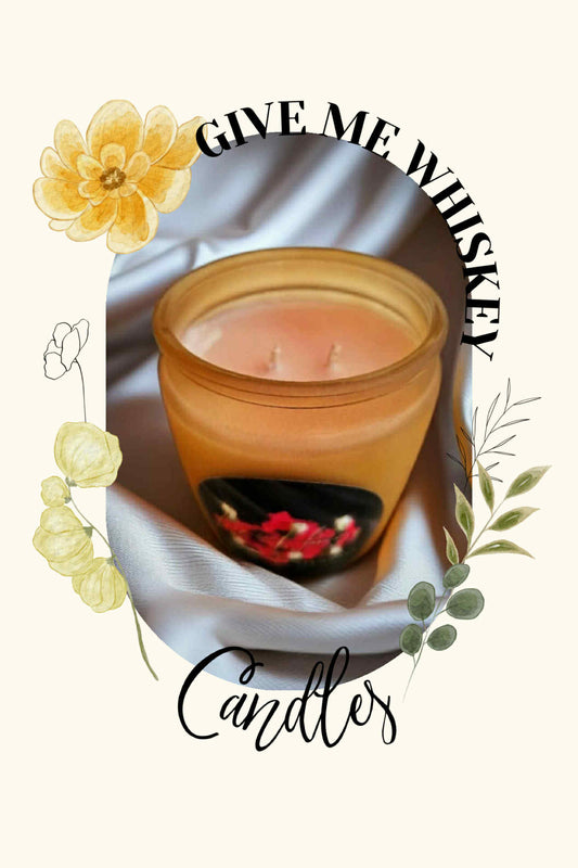whiskey candle, give me whiskey, masculine candle, gift for him, rustic candle, soy candle, handmade candle, home fragrance, cozy decor, whiskey lover gift