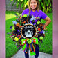 Halloween wreath, Ghost wreath
Welcome Halloween décor, Trick or Treat wreath, Spooky door décor, Boo sign wreath