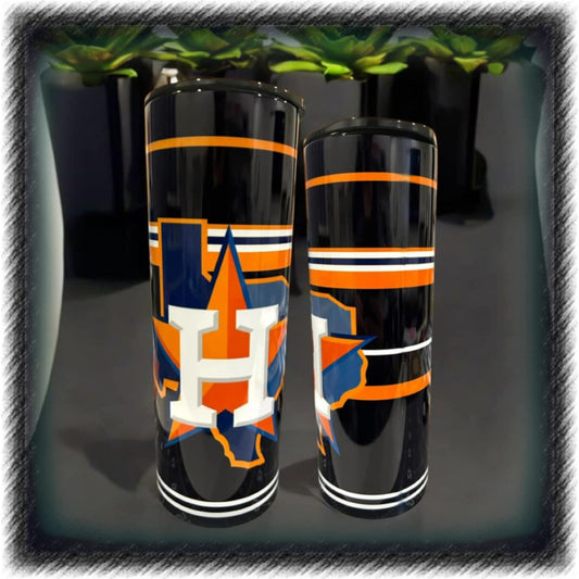 Astros Inspired Tumbler