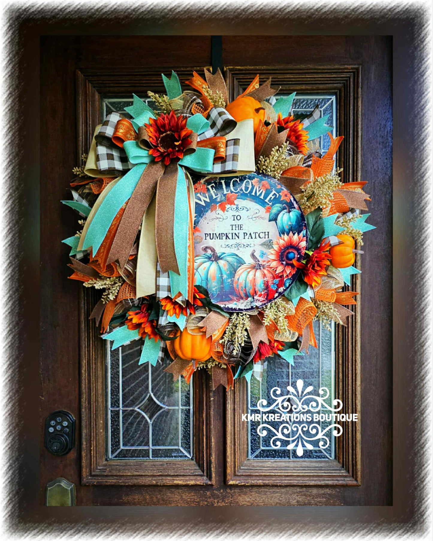 Welcome to the Pumpkin Patch Fall Wreath