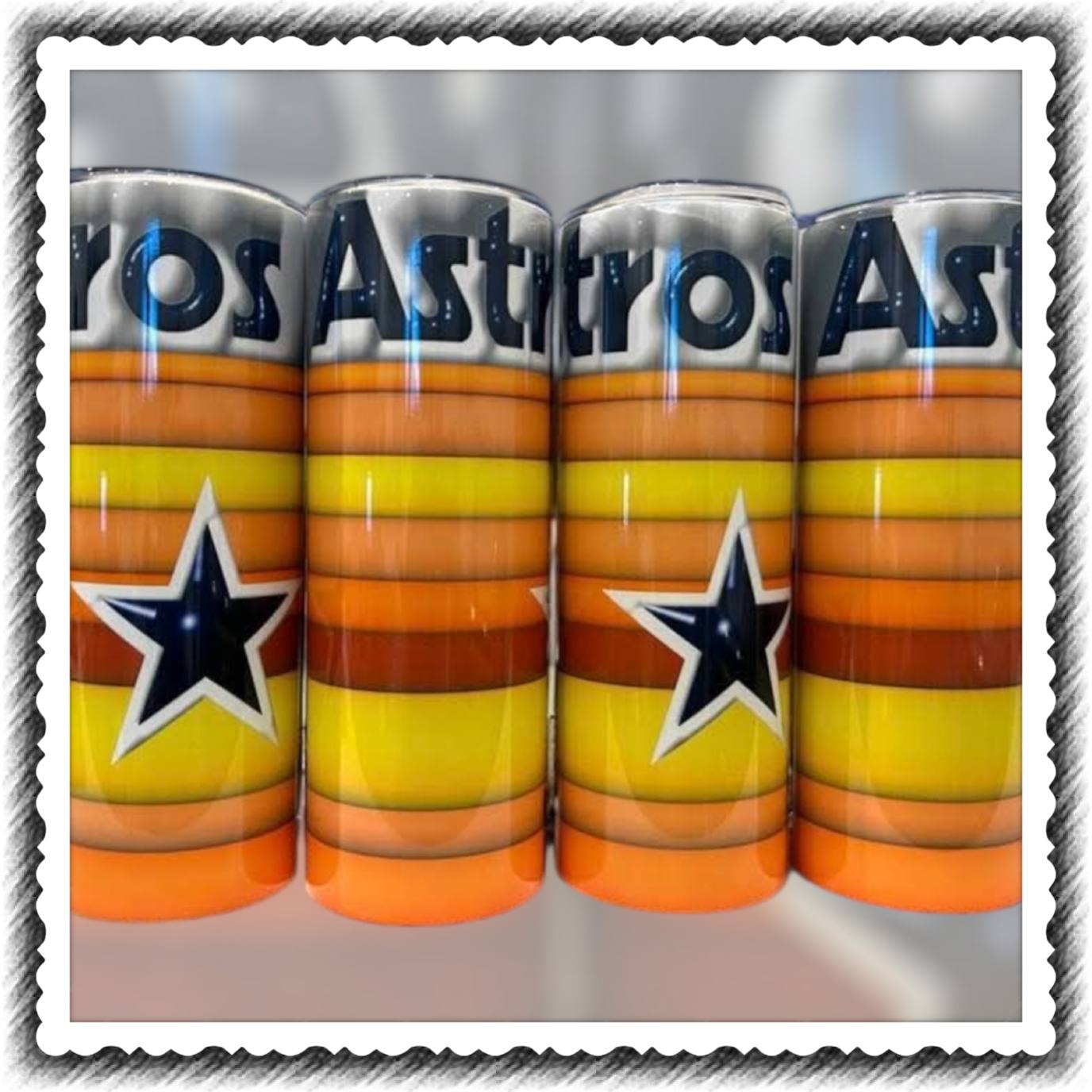 Retro Astros Tumbler
