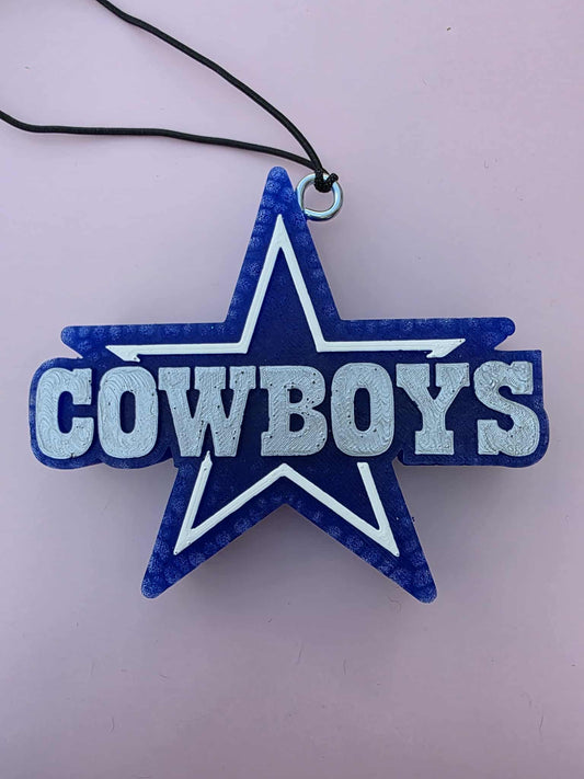 Dallas Cowboys Freshie - Strawberry Leather