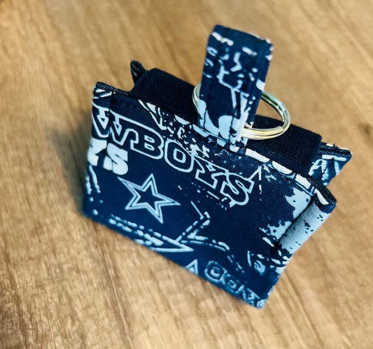 Dallas Cowboys Coin Purse with Keychain