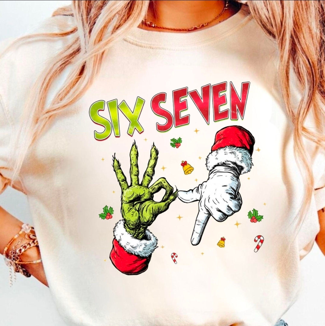 “Six Seven” Holiday Tee – Adult