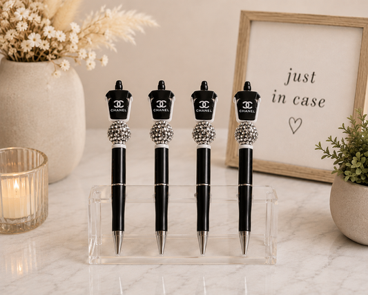 Black Glam Pen Set – Set of 2