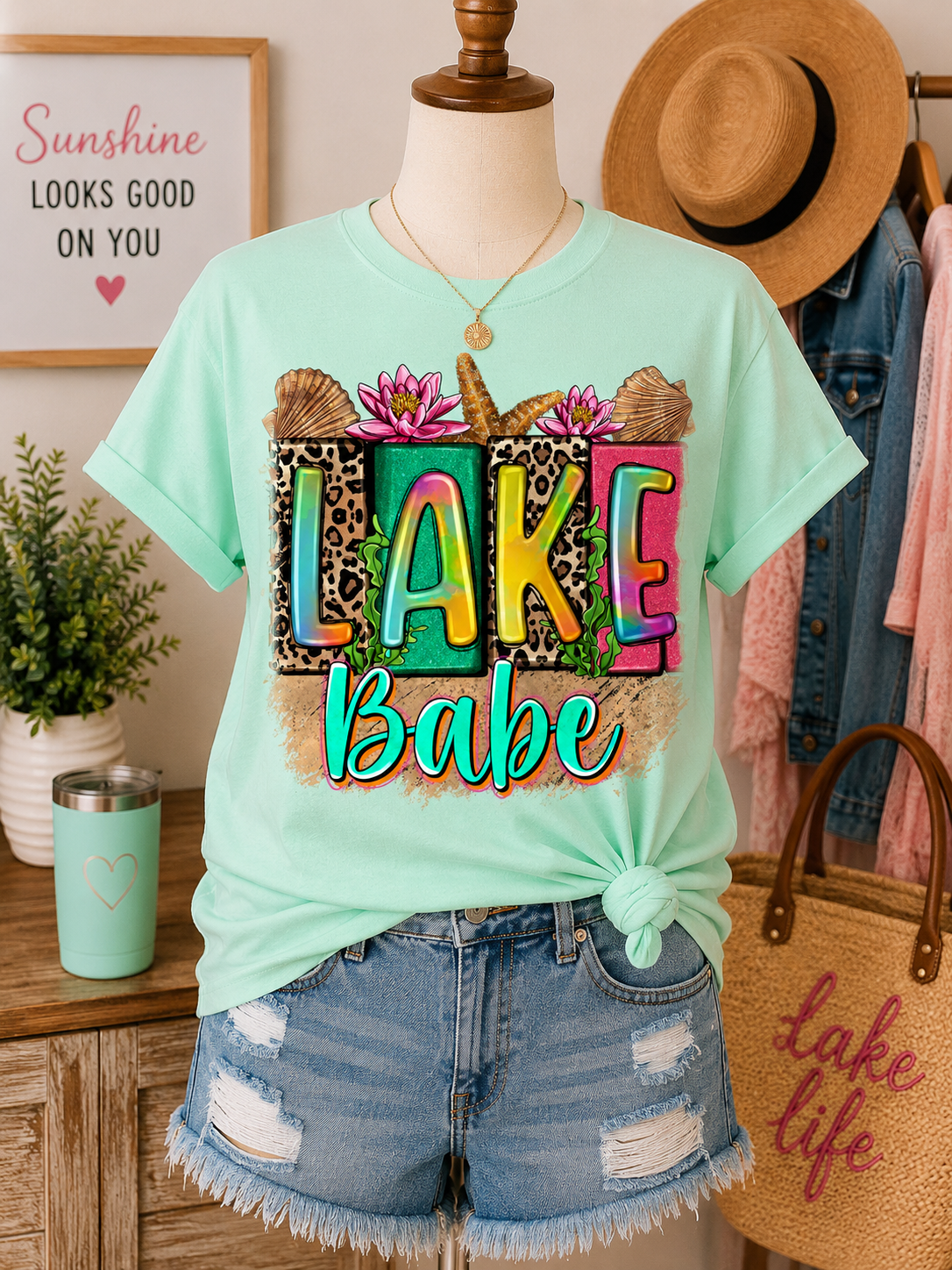 Lake Babe Graphic Tee