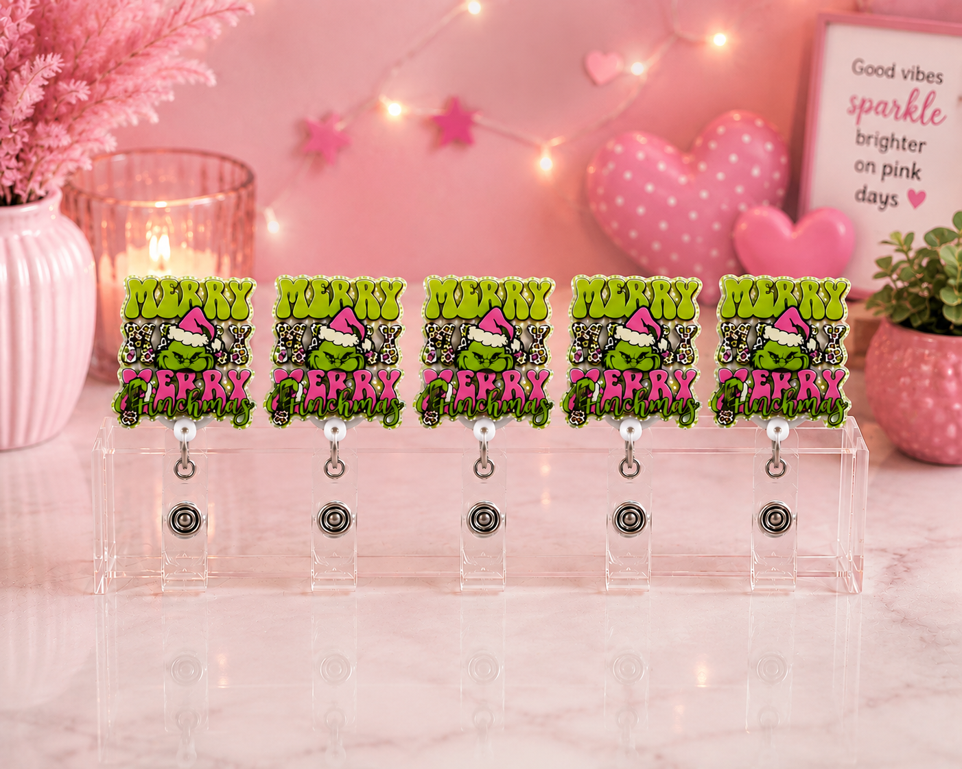 Merry Merry Grinchmas Badge Reel