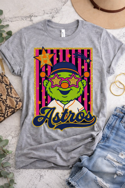 Astros Orbit Glam Graphic Tee