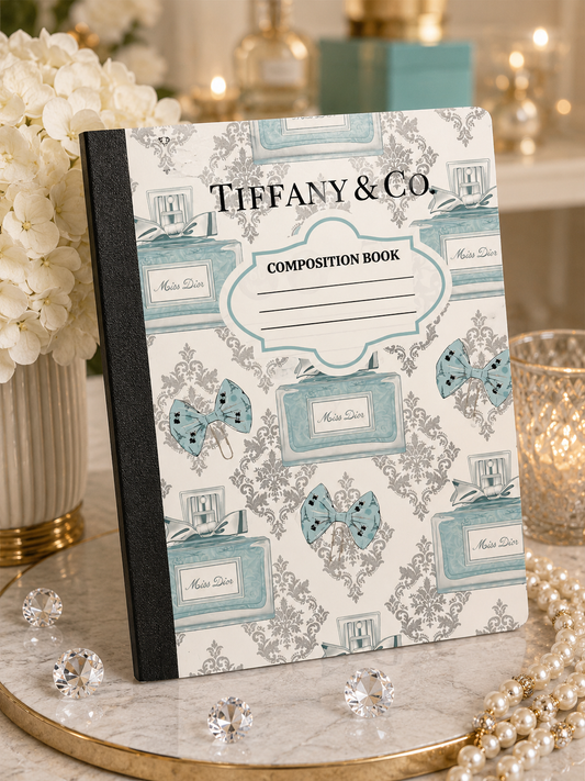 Tiffany Inspired Composition Notebook – Boutique Collection
