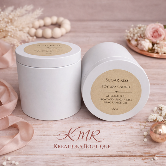 Sugar Kiss | Soy Wax Candle (16 oz)