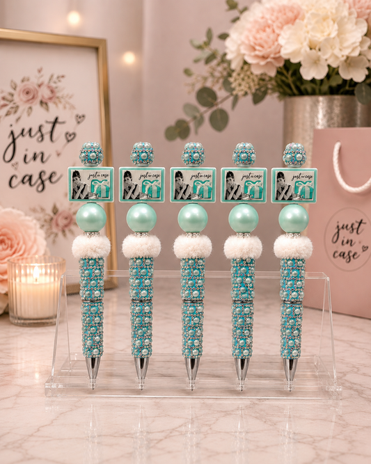 Luxury Beaded Pen – Tiffany Inspired