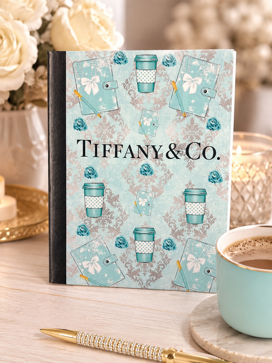 Tiffany-Inspired Luxury Planner Notebook