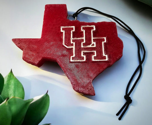 University of Houston Car Freshie, Handmade Freshie, Car Freshner, Car Accessory, Car Gift, Freshie Gift