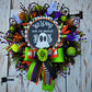 Halloween wreath, Ghost wreath
Welcome Halloween décor, Trick or Treat wreath, Spooky door décor, Boo sign wreath