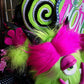 Candy Monster Wreath, Halloween Decor, Whimsical Wreath, Sweet And Spooky, Front Door Goals