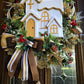 Elegant Chapel Christmas Wreath – Handmade Winter Church Door Décor