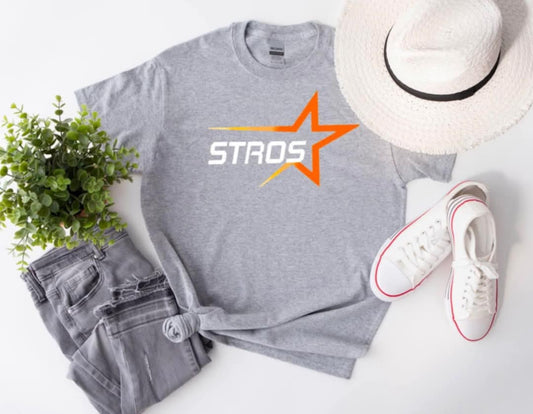 Astros Tees -HTownProud - StrosNation - HoustonStrong - Baseball Vibes - GameDayFit - AstrosFans