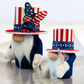 Patriotic Decor, Gnome Love, Patriotic Gnome Set, 4th Of July Decor, Red White And Cute, Handmade With Love, Tiered Tray Decor #SupportSmallBusiness