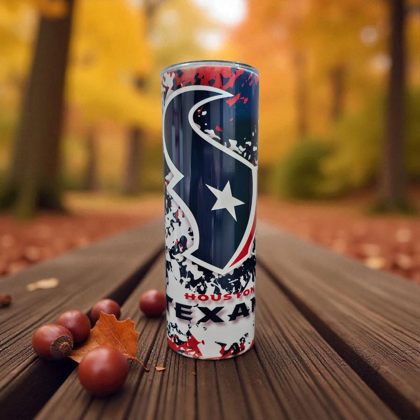Red, White & Blue Splatter 20oz Tumbler